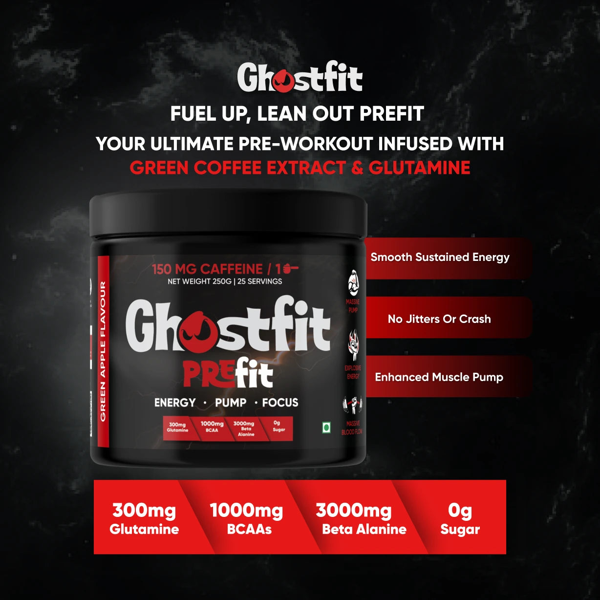 PreFit Pre Workout Powder | 250g